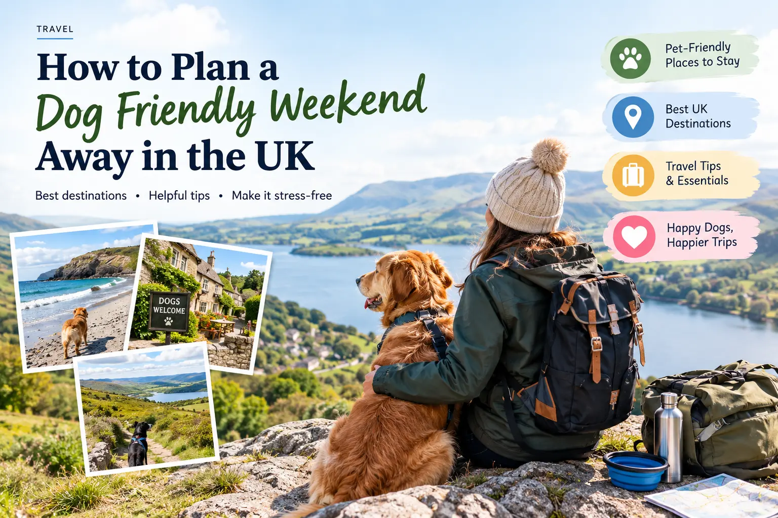 How to Plan a Dog-Friendly Weekend Away in the UK