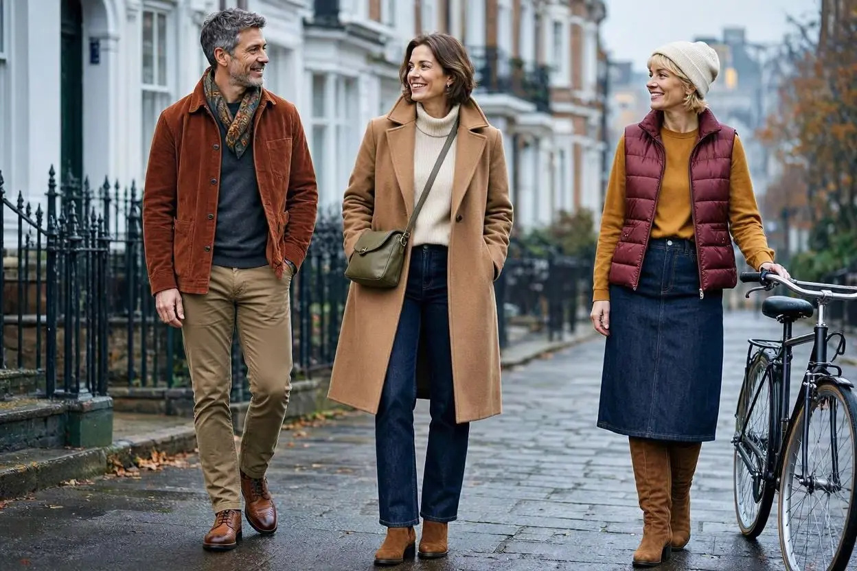 What Colours Are Easy to Wear in Autumn UK Outfits?