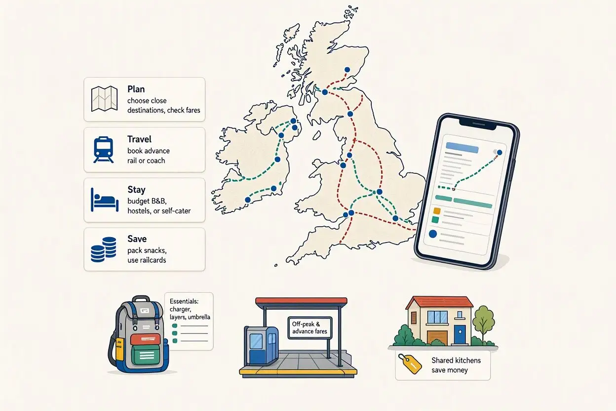 How to Plan a Cheap UK Weekend Break Without a Car